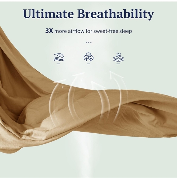 Shilucheng 100%Linen King Duvet Cover Set, Luxury Pure Natural French Flax Linen - Picture 4 of 11